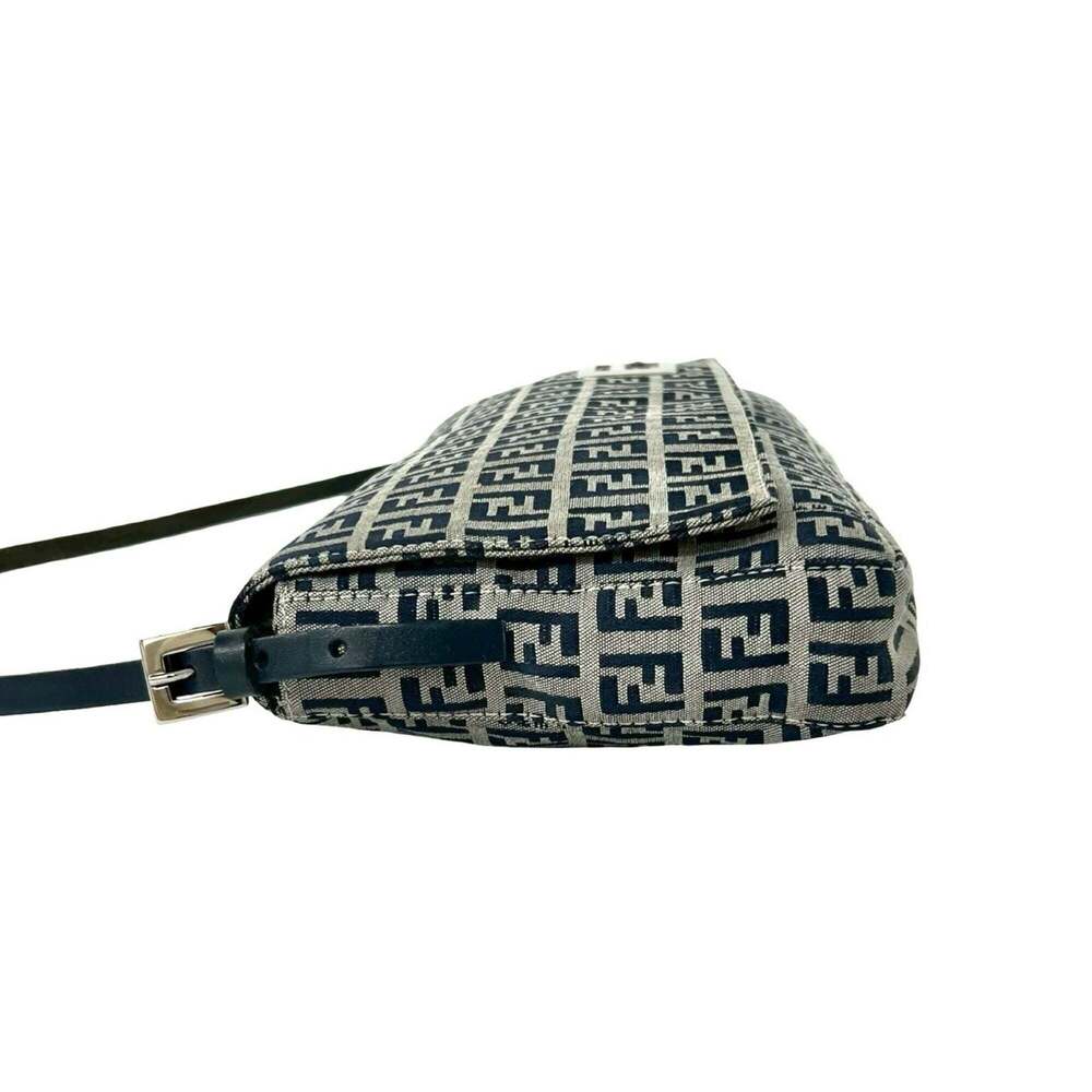 FENDI Blue Leather Shoulder Bag - Picture 5 of 10